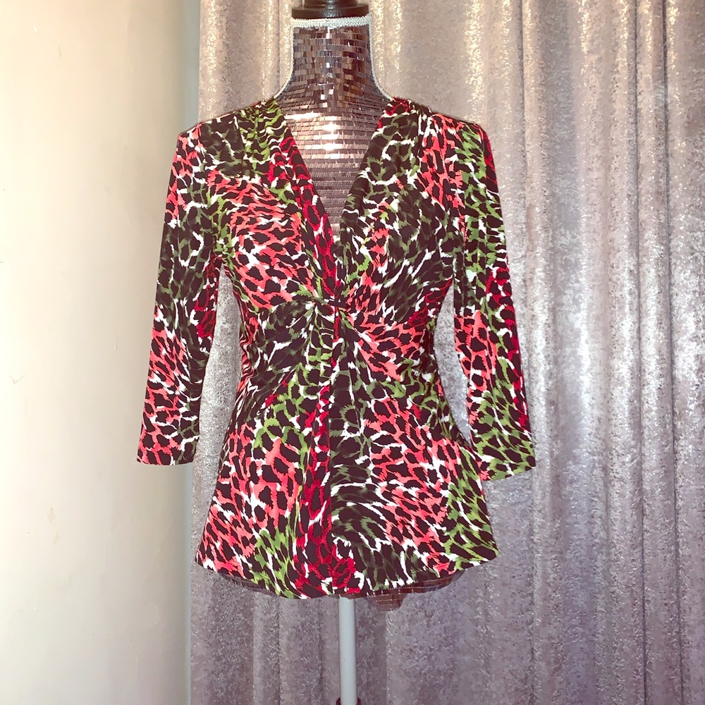 Yvos Printed Blouse